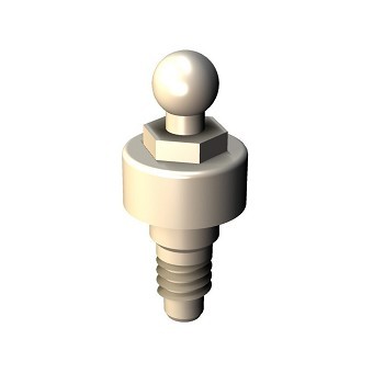 moncone su impianto | fasi impianto dentale | moncone sfera | componenti impianti dentali