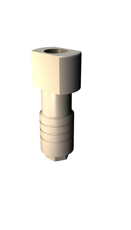 straight implant abutment | straight healing abutment